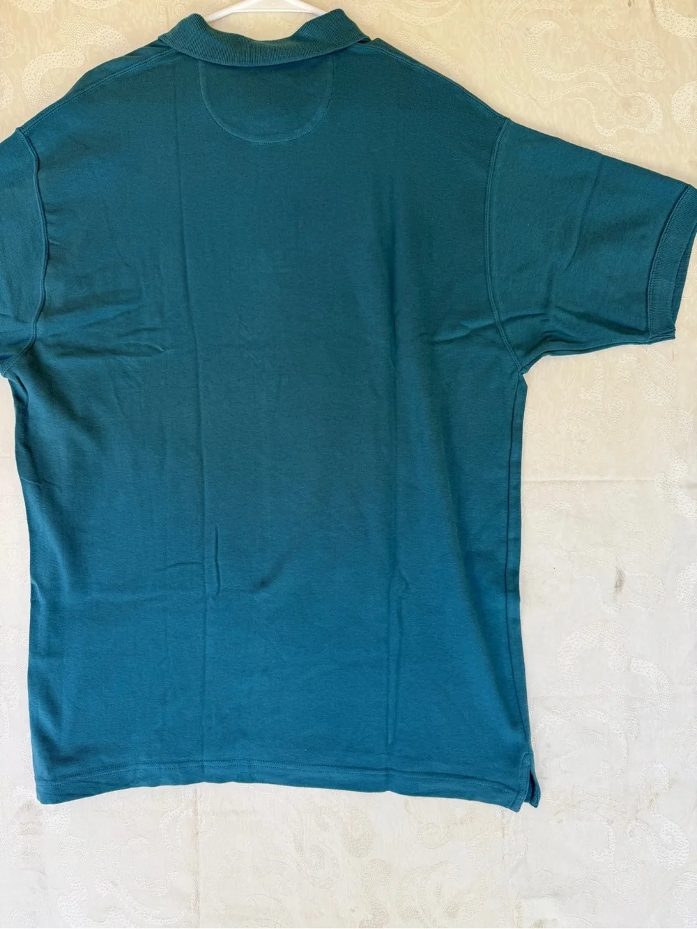 Vintage Chaps Ralph Lauren Teal Green Short-Sleeve Polo Shirt